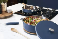 Sauteuse Cookut La Merveilleuse 28cm en acier inoxydable Steel Green®