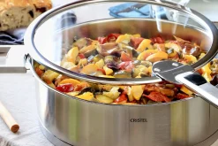 Sauteuse Cristel Strate Amovible en acier inox 18/10