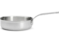 Sauteuse droite De Buyer Affinity en acier inoxydable 5 ply