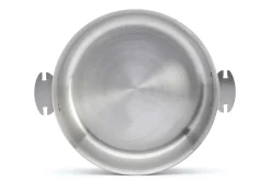 Sauteuse droite De Buyer Alchimy Loqy amovible en inox 18/10 multicouches