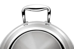 Sauteuse Lagostina Accademia Lagofusion® 26cm en acier inoxydable 18/10 + couvercle