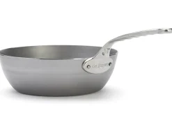 Sauteuse paysanne De Buyer Mineral B Pro 28cm en acier et poignée en fonte d'inox