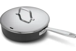 Sauteuse à poignée longue Beka Maestro 24cm antiadhérente revêtement en céramique + couvercle