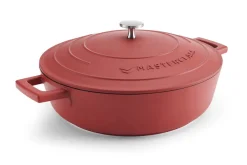 Sauteuse ronde MasterClass compatible induction en fonte d'aluminium 4L