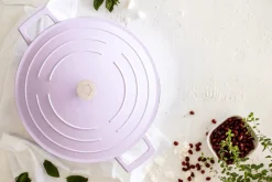 Sauteuse ronde MasterClass compatible induction en fonte d'aluminium 4L