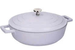 Sauteuse ronde MasterClass compatible induction en fonte d'aluminium 4L