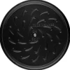 Sauteuse Staub Chistera en fonte émaillée grenadine