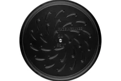 Sauteuse Staub Chistera en fonte émaillée grenadine