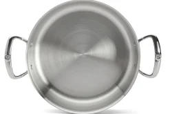 Sautoir De Buyer Affinity en acier inoxydable 5 ply avec couvercle