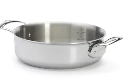 Sautoir De Buyer Affinity en acier inoxydable 5 ply avec couvercle