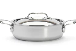 Sautoir De Buyer Affinity en acier inoxydable 5 ply avec couvercle
