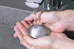 Savon d'acier anti odeur en inox brossé