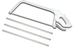 Scie de boucher américaine Bargoin 45 cm + 3 lames de rechange dont 1 offerte