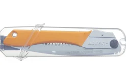 Scie pliante d'élagage Silky Gomboy 717-24 lame courbée manche caoutchouc orange 27cm