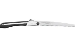 Scie pliante d'élagage Silky Gomboy 121-27 lame droite manche caoutchouc noir 30cm