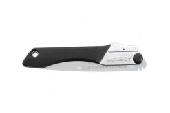 Scie pliante d'élagage Silky Gomboy 121-21 lame droite manche caoutchouc noir 23,3cm