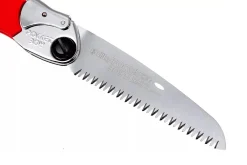 Scie pliante d'élagage Silky Pocketboy 34613 lame droite manche caoutchouc rouge 16cm