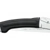 Scie pliante d'élagage Silky Ultra Accel SY444_24 lame droite manche caoutchouc noir 29cm