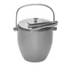 Seau à glaçons isotherme Barcraft acier inoxydable avec couvercle et pince