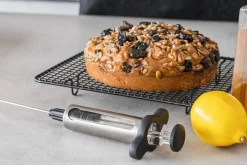 Seringue à marinade MasterClass en acier inox 45ml + 2 aiguilles