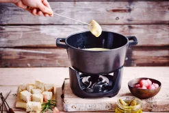 Service à fondue Beka Nori en fonte émaillée pour 8 personnes - Coloris noir