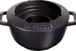 Service à fondue en fonte STAUB 20cm 6 personnes