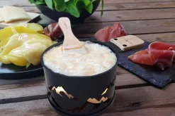 Service à raclette à la bougie Cookut Lumi édition limitée services poêlons et spatules pour 2
