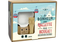 Service à raclette à la bougie Cookut Lumi édition limitée services poêlons et spatules pour 2