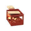 Service raclette à la bougie Cookut Yeti pliable avec poêlon et spatule