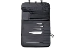 Serviette pour couteaux de cuisine avec sangles vide 18 emplacements Wüsthof