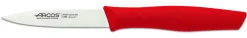 Set 3 couteaux à légumes Arcos Nova lames acier NITRUM manche rouge