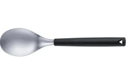 Set 2 couverts à salade Triangle en inox brossé et manche en polypropylène