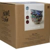 Set de 4 bols KitchenCraft en céramique Vibrance design diamètre 15cm