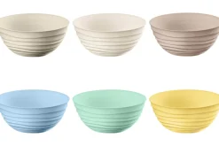 Set de 6 bols multicolores Guzzini Tierra en bouteilles recyclées Ø12,2cm