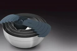 Set de 9 bols/passoires/doseurs Joseph Joseph Nest 100 emboîtables en inox