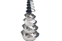 Set de 9 bols/passoires/doseurs Joseph Joseph Nest 100 emboîtables en inox