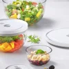 Set de 3 bols sous vide Zwilling Fresh & Save en verre borosilicate avec couvercle