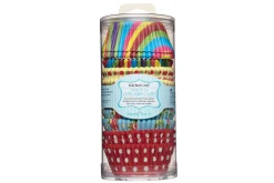 Set de 250 caissettes à cupcakes ou muffins KitchenCraft Sweetly Does It en papier multicolore
