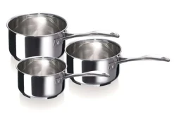 Set de 3 casseroles Beka Chef en inox 16, 18 et 20cm