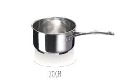 Set de 4 casseroles Beka Chef en inox 14, 16, 18 et 20cm