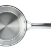 Set de 3 casseroles Cristel 1826 en acier inoxydable 18/10 brossé