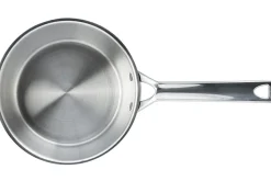 Set de 3 casseroles Cristel 1826 en acier inoxydable 18/10 brossé