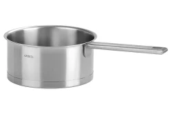 Set de 4 casseroles Cristel Strate Fixe en acier inox 18/10 - 14, 16, 18 et 20cm