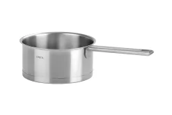 Set de 4 casseroles Cristel Strate Fixe en acier inox 18/10 - 14, 16, 18 et 20cm