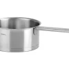 Set de 3 casseroles Cristel Strate Fixe en acier inox 18/10 - 16, 18 et 20cm