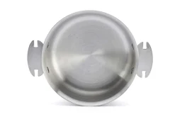 Set de 2 casseroles De Buyer Alchimy Loqy en inox avec poignée amovible