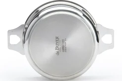 Set de 3 casseroles De Buyer Milady Twisty en acier inoxydable