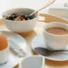 Set de 4 coquetiers Mikasa Chalk en porcelaine blanche