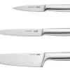 Set de 3 couteaux basiques Berghoff Leo Legacy en acier inox monobloc