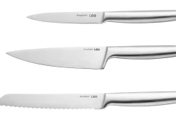 Set de 3 couteaux classiques Berghoff Leo Legacy en acier inox monobloc